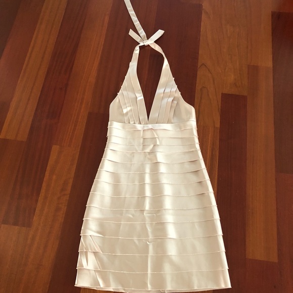 BCBGMaxAzria | Dresses | Bcbg Satin Champagne Halter Dress | Poshmark BCBGMaxAzria | Dresses | Bcbg Satin Champagne Halter Dress | Poshmark